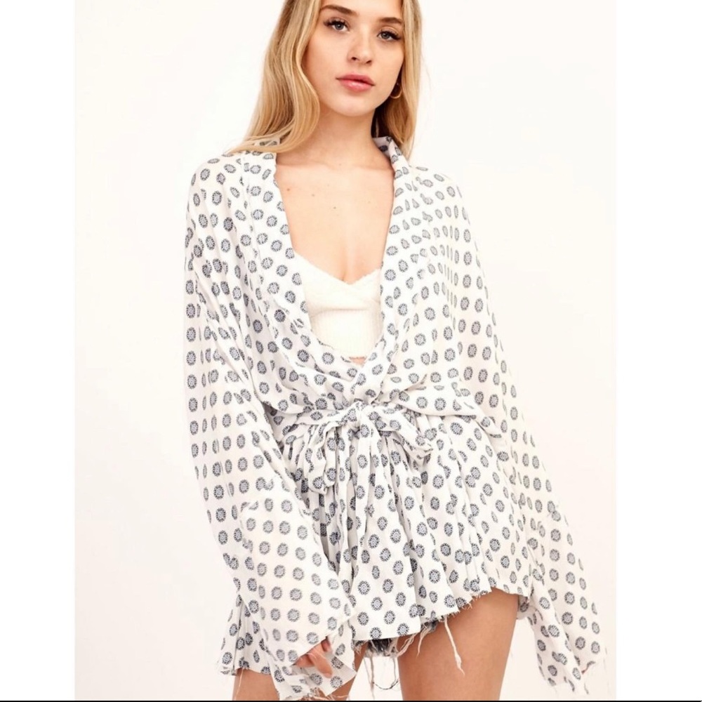 Mandala Coverup Kimono